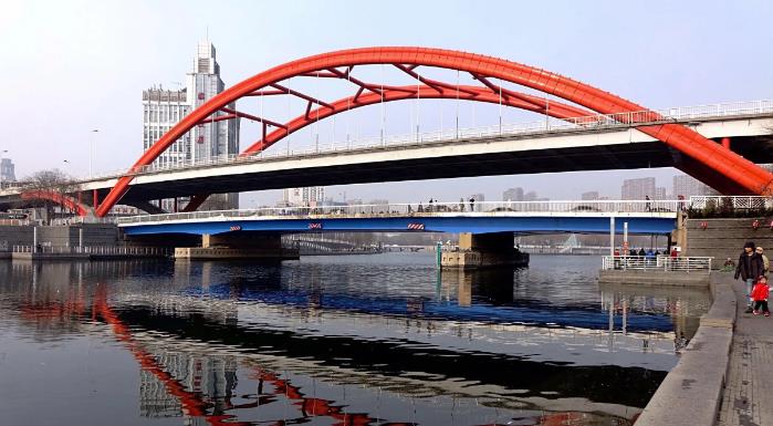 天津生态城彩虹桥启动全面维修加固